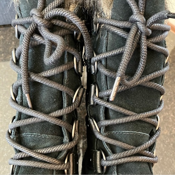 New Sorel Women's Joan of Arctic Boot, Waterproof Winter Boots, Faux Fur Black - Picture 9 of 16